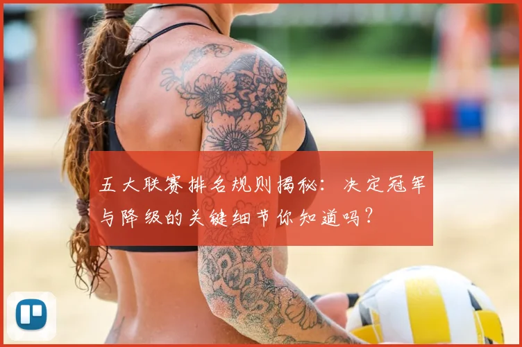 五大联赛排名规则揭秘：决定冠军与降级的关键细节你知道吗？